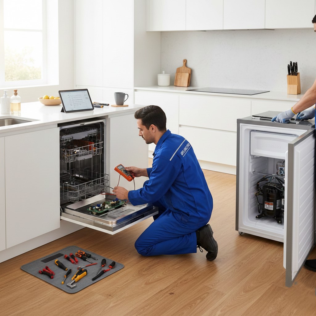 صيانة غسالات الأطباق